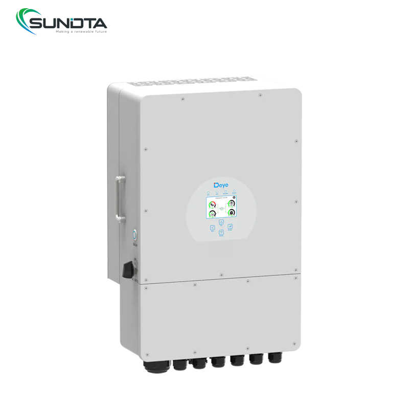 Инвертор батареи Deye 48 В SUN-8/10/12KW-SG04LP3 трехфазный Mppt Deye Гибридный солнечный инвертор цена дома