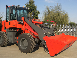 Xô loader máy kéo bánh xe tải ch928 với Digger giá danh sách với chứng nhận CE - Product Image 3