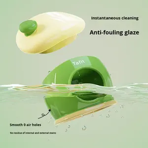 Nid en céramique pour <span class=keywords><strong>hamsters</strong></span> dorés Abri d'été frais avec maison à neige et glacière Caractéristiques Fournitures décoratives pour petits animaux - Product Image 4