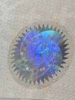 Certificat de haute qualité avec filigrane, micro-texte, invisible aux UV, pour la certification