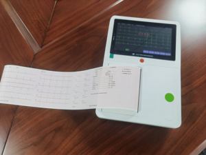 Medische Dierenarts Draagbare 6 Kanaals Digitale Ecg Ekg Draagbare Ecg Instrument 12 Lood Ecg Machine - Product Image 2