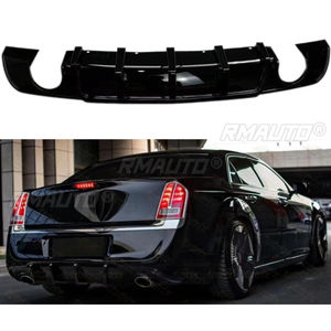 Pour Chrysler 300C SRT : Kit de protection de pare-chocs arrière, diffuseur, lèvre de pare-chocs, accessoires automobiles - Product Image 2