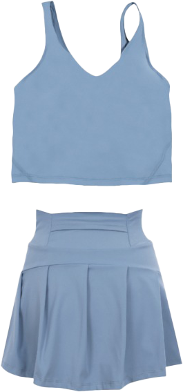 Ensemble 2 pièces bleu