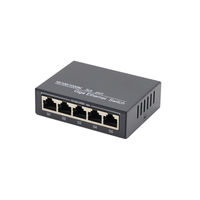 Commutateur réseau de bureau Gigabit Ethernet 1000M avec 5 ports RJ45, capacité de commutation 12G, prise en charge VLAN empilable, séparateur Ethernet QoS