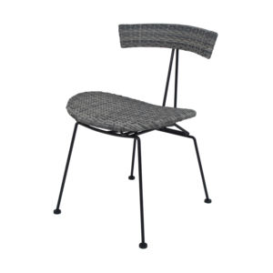 Yilin เก้าอี้รับประทานอาหารเฟอร์นิเจอร์กลางแจ้งแบบทอมือเก้าอี้รับประทานอาหารสไตล์โมเดิร์นสำหรับกลางศตวรรษให้สำหรับกลางแจ้งที่มีคุณภาพสูงกันน้ำ - Product Image 6