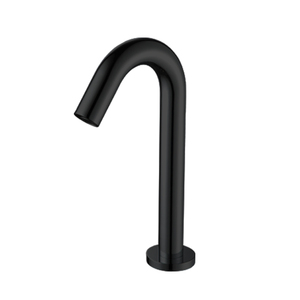 Matte Đen Cảm Biến Tap Cảm Biến Tự Động Vòi Nóng Lạnh Crane Sàn Núi Phòng Tắm Basin Chậu Vòi Chrome - Product Image 1