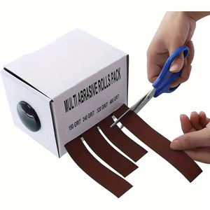 Rollo <span class=keywords><strong>de</strong></span> <span class=keywords><strong>banda</strong></span> <span class=keywords><strong>de</strong></span> lijado extraíble portátil P240, papel abrasivo <span class=keywords><strong>de</strong></span> carburo <span class=keywords><strong>de</strong></span> silicio, hoja <span class=keywords><strong>de</strong></span> papel <span class=keywords><strong>de</strong></span> <span class=keywords><strong>lija</strong></span>, <span class=keywords><strong>banda</strong></span> <span class=keywords><strong>de</strong></span> <span class=keywords><strong>Metal</strong></span>, papel <span class=keywords><strong>de</strong></span> <span class=keywords><strong>lija</strong></span> abrasivo - Product Image 1