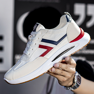 Scarpe da ginnastica da <span class=keywords><strong>uomo</strong></span> comode e traspiranti, alla moda, per lo sport e la corsa, con morbida fodera in rete e suola in TPU per camminare - Product Image 1