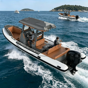 Gommone Gonfiabile di 6,8 <span class=keywords><strong>Metri</strong></span> con <span class=keywords><strong>10</strong></span> Posti, Yacht di Lusso Veloce con Cabina in Vendita - Product Image 1