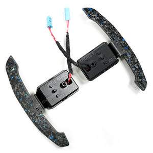 Giả Mạo Carbon Từ G20 Mái Chèo Shifters Cho Mini F56 F60 LCI Surpa A90 Mk5 BMW F30 F31 F33 F15 M3 F80 Từ Mái Chèo Thay Đổi - Product Image 1