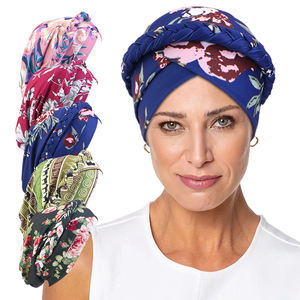 Turban Chapeau Élastique à <span class=keywords><strong>Tresse</strong></span> Imprimé pour Femme, Turban Doux et <span class=keywords><strong>Ethnique</strong></span>, Bandeau Chaud de Vente - Product Image 6