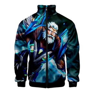 Moletom com capuz estampado animê japonês feminino, pulôver casual para homens e mulheres, anime 3d com zíper - Product Image 6
