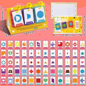 Herramienta Educativa Interactiva, Juego de Geometría Atractivo para Enseñar Conceptos de Aprendizaje Temprano, Tabla de Formas - Product Image 4