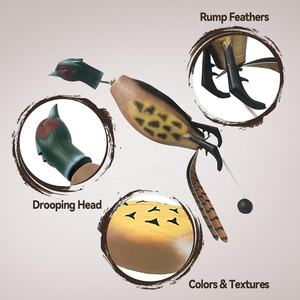 Giocattoli paraurti fittizi di fagiano morto colomba d'anatra per caccia agli uccelli acquatici Retriever addestramento di cani, istruttore di manichino di germano reale galleggiante - Product Image 3