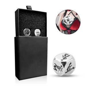 Juego <span class=keywords><strong>de</strong></span> 4 <span class=keywords><strong>Dados</strong></span> <span class=keywords><strong>de</strong></span> <span class=keywords><strong>Posiciones</strong></span> <span class=keywords><strong>Sexuales</strong></span> <span class=keywords><strong>de</strong></span> Acero Inoxidable para Adultos, <span class=keywords><strong>Dados</strong></span> Eróticos para Parejas, Juguetes Divertidos para Fiestas, Accesorios Eróticos, Juego BDSM - Product Image 5