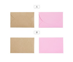 9*6cm Giấy Kraft cổ điển Mini Sáng Tạo nhỏ tự làm phong bì thẻ thành viên Bìa phong bì Kraft - Product Image 5