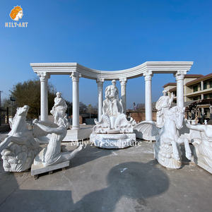 Grande <span class=keywords><strong>fontaine</strong></span> <span class=keywords><strong>de</strong></span> Trevi en marbre sculptée à <span class=keywords><strong>la</strong></span> main <span class=keywords><strong>de</strong></span> luxe d'extérieur pour <span class=keywords><strong>la</strong></span> décoration <span class=keywords><strong>de</strong></span> château et <span class=keywords><strong>de</strong></span> villa - Product Image 6