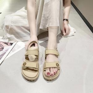 <span class=keywords><strong>Sandali</strong></span> Sportivi Estivi da <span class=keywords><strong>Donna</strong></span> con Punta Aperta, Plateau, Fibbia Metallica, Stile Slip-On, Tomaia in PU, Suola Intermedia in <span class=keywords><strong>Gomma</strong></span>, Tendenza Moda per Esterni - Product Image 2