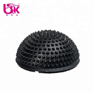 Pelota de Masaje Semirredonda Ecológica Premium, Pelota de PVC Inflable con Púas para Terapia Muscular Profunda de Pies y Fitness - Product Image 6