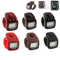 Compteur de prières numérique à 8 canaux avec écran LCD, anneau de doigt musulman, tasbeeh, tasbih, compteur numérique à LED