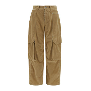<span class=keywords><strong>Pantaloni</strong></span> 100% in cotone e carota da uomo <span class=keywords><strong>pantaloni</strong></span> larghi dritti <span class=keywords><strong>Beige</strong></span> <span class=keywords><strong>con</strong></span> ampie tasche laterali plissé caldo Comfort Street Fashion - Product Image 1