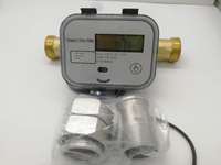 Compteur de débit ultrasonique domestique DN25 RS485 Modbus contrôlé par vanne, alimenté par batterie, IP68