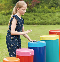 Moetry Creative Design Outdoor Musical Playground Equipment Kids Percussion Play Instrument Colorful Drums