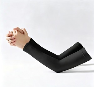 Manicotti Protettivi UV Rinfrescanti per Uomo e Donna, Manicotti Solari Traspiranti in Seta Ghiaccio, Copribraccia a Compressione Elastica Fornitore di Cappelli - Product Image 4