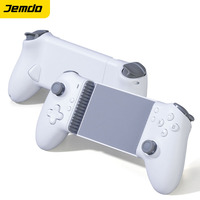 Manette de jeu extensible Jemdo pour PS5/PC/Mobile, Bluetooth sans fil, clavier croisé, joystick à effet Hall, compatible avec les téléphones jusqu'à 7 pouces