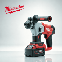 Marteau perforateur Milwaukee M18 Fuel sans balais SDS-Plus, vitesse variable 0-900 tr/min pour le perçage du béton