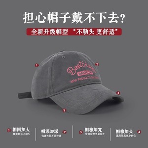 Women's <b>Baseball</b> <b>Cap</b> Cotton Embroidered Sun Protection Summer Hat - Product Image 5