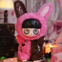 Authentique K.daydream Kiki Little Key Pendentif en peluche Elfe de nuit style gothique, objet de collection tendance en ABS de 14 cm, Boîte mystère, Cadeau d'anniversaire