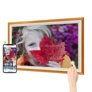 Full HD 1080P Android Digital Photo Viewer 31,5 32-Zoll-WLAN-Cloud Großer NFT-Display Digitaler Foto rahmen mit kabellosem Upload