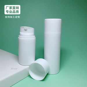 ขวดเครื่องสำอางแบบ Snap On ขนาดใหญ่ สีขาวขุ่น ทรงกระบอก ฝาเกลียว ผู้ผลิตบรรจุภัณฑ์แชมพู - Product Image 2