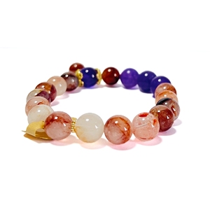 natural crystal healing stone <b>bracelet</b> - Product Image 4