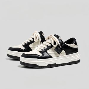 Zapatillas Casuales de Marca de Moda para Hombre, Diseño Panda Blanco y Negro, Suela Gruesa Ultraligera, Estilo <span class=keywords><strong>Dunk</strong></span>, Malla Transpirable para Primavera - Product Image 3