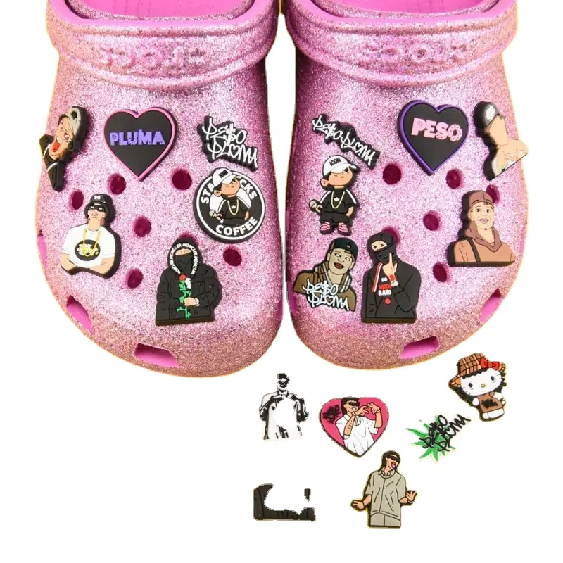 Diverse Ontwerpen Beschikbaar Promotionele Schoenen Decoratie Bedels Cartoon Zachte Pvc Schoen Bedel