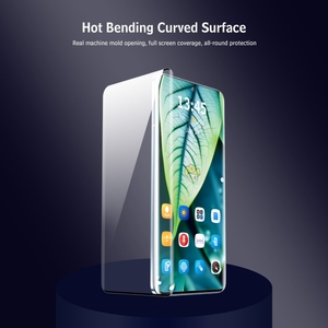 Protection d'écran en verre pour OPPO Find <span class=keywords><strong>X6</strong></span> <span class=keywords><strong>Pro</strong></span> ENKAY, installation facile, film en verre trempé à couverture intégrale avec colle latérale, pliage à chaud - Product Image 6
