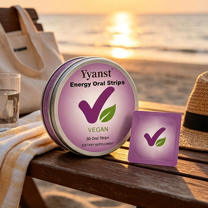 Bandes Orales Énergie Naturelle 30 Pièces – Complément Alimentaire Végétalien à Action Rapide pour Stimuler la Concentration et l'Énergie Instantanée – Vente en Gros OEM - Product Image 3