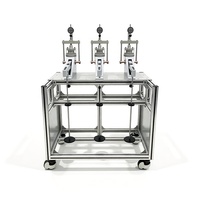 Probador automático de punto de suavidad de asfalto de 4 muestras, control por PC, GB/T 4507, 0-180 ℃ Para Betún y Resina