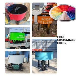 Betonnen Platte Mond Mixer Gietbare Vuurvaste Pan Mixer 7.5kw Cement Feed Mengmachine Voor Bouwplaatsen Gebruik - Product Image 3