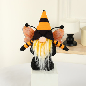 Nuova Bambola Senza Volto Rudolf per il Festival del Raccolto, Simpatica Decorazione Artigianale in Maglia a Forma di Cartone Animato, Piccola Dimensione, Vendita all'Ingrosso - Product Image 4