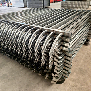 Pannello per Recinzione in Acciaio Zincato Antiruggine a Prezzo Competitivo, Barriera di Sicurezza Moderna per Giardino, Recinzione Impermeabile - Product Image 2