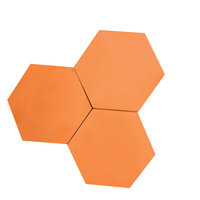 Carreaux hexagonaux en terre cuite pour sol du Vietnam Briques de construction de style traditionnel personnalisé Café Décor de bureau Service de vente en gros