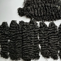 Extensions de Cheveux Humains Ondulés Naturels de Qualité Supérieure, Cheveux Indiens Ondulés, Cheveux Bruts Cambodgiens, Vente en Gros