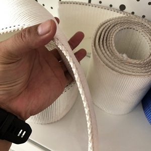 100mm <b>White</b> Polyester Lashing Strap 10T Heavy Duty <b>Cargo</b> Tie Down Webbing Belt for Transportation and Load Restraint - Product Image 3