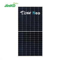 Panel Surya Jinko Solar N-Type Double Glass 635 Watt Bifacial yang Hemat Biaya untuk Pembangkit Listrik Tenaga Surya