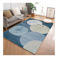 Tapis moderne imprimé pour la décoration intérieure, tapis 3D antidérapant, tapis imprimé pour le salon