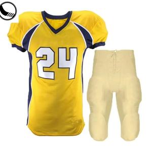 Nouveaux maillots de football américain unisexes en maille respirante à manches courtes en polyester 100% pour l'été, taille plus - Product Image 4