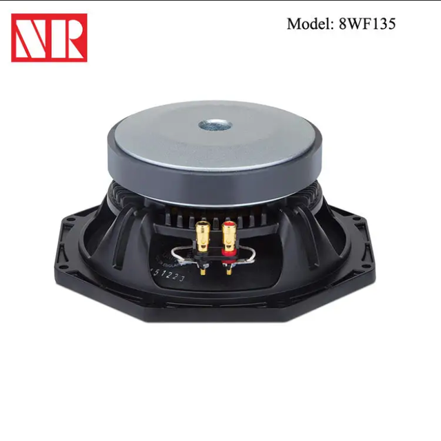 OEM Support Kapton Former Material 200W Power Active 8ohm 2inch VC 97dB 8 Inch Speaker for Line Array 8WF135